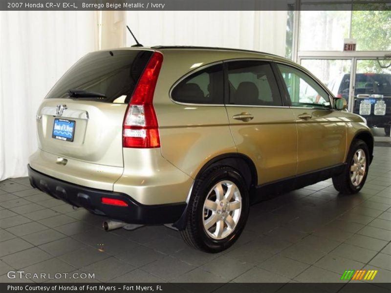 Borrego Beige Metallic / Ivory 2007 Honda CR-V EX-L