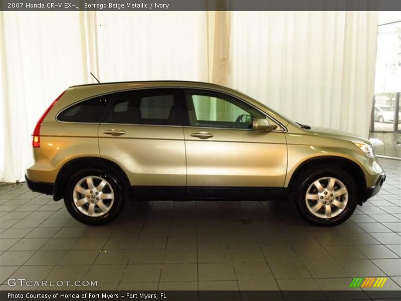 Borrego Beige Metallic / Ivory 2007 Honda CR-V EX-L