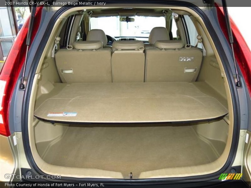 Borrego Beige Metallic / Ivory 2007 Honda CR-V EX-L