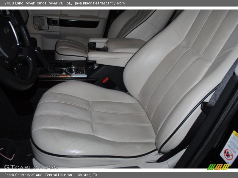 Java Black Pearlescent / Ivory 2008 Land Rover Range Rover V8 HSE