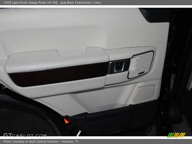 Java Black Pearlescent / Ivory 2008 Land Rover Range Rover V8 HSE