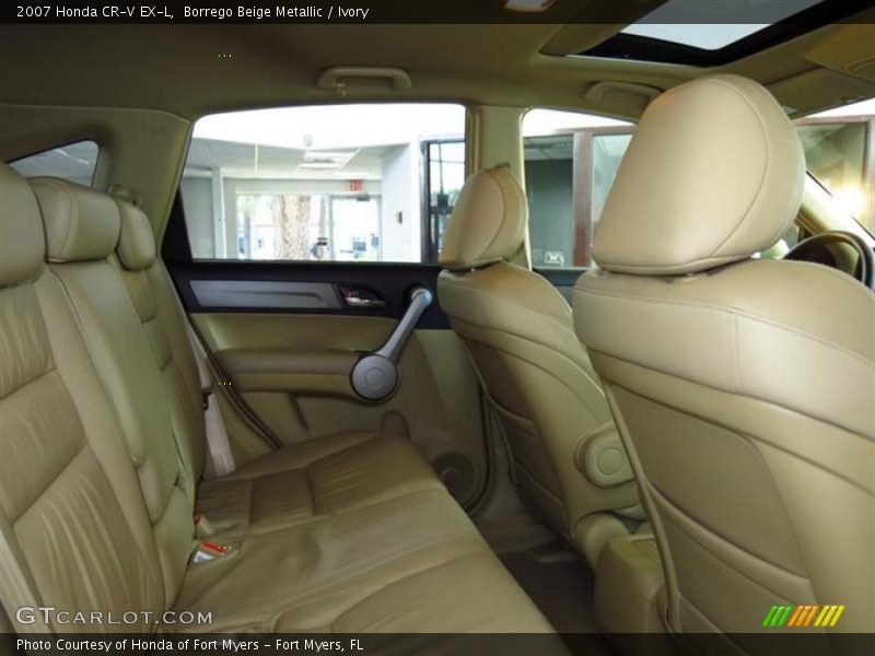 Borrego Beige Metallic / Ivory 2007 Honda CR-V EX-L