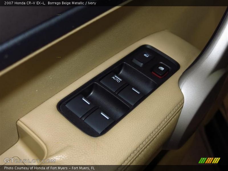 Borrego Beige Metallic / Ivory 2007 Honda CR-V EX-L