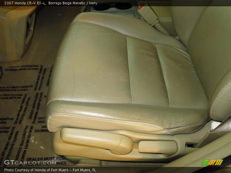 Borrego Beige Metallic / Ivory 2007 Honda CR-V EX-L