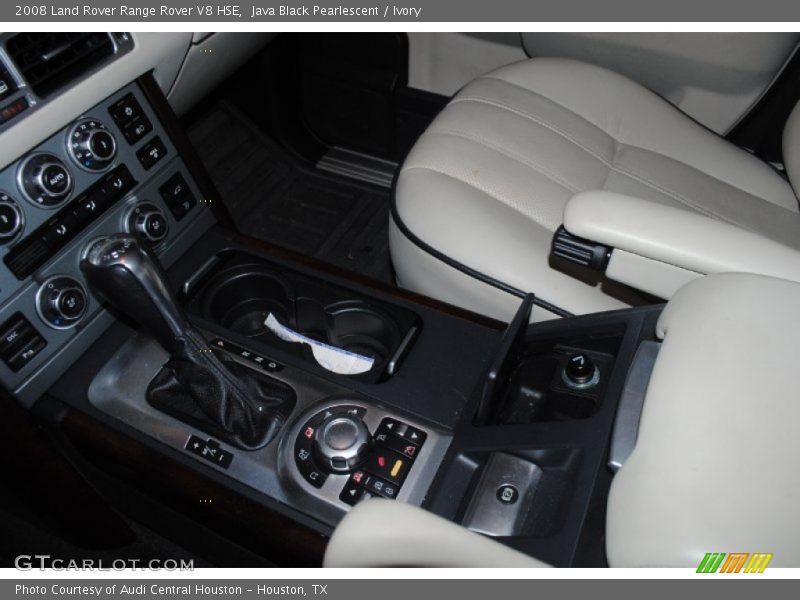 Java Black Pearlescent / Ivory 2008 Land Rover Range Rover V8 HSE