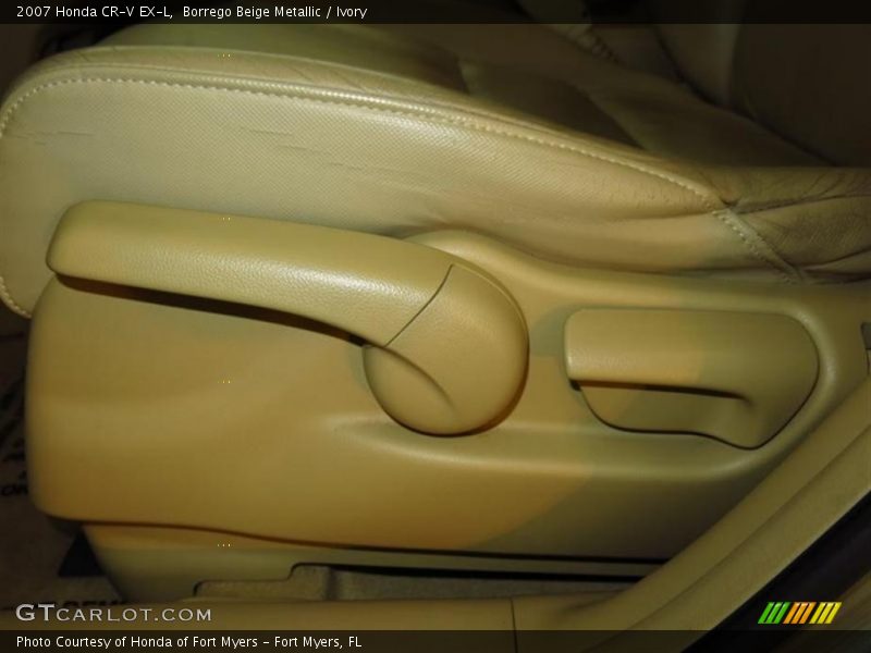 Borrego Beige Metallic / Ivory 2007 Honda CR-V EX-L