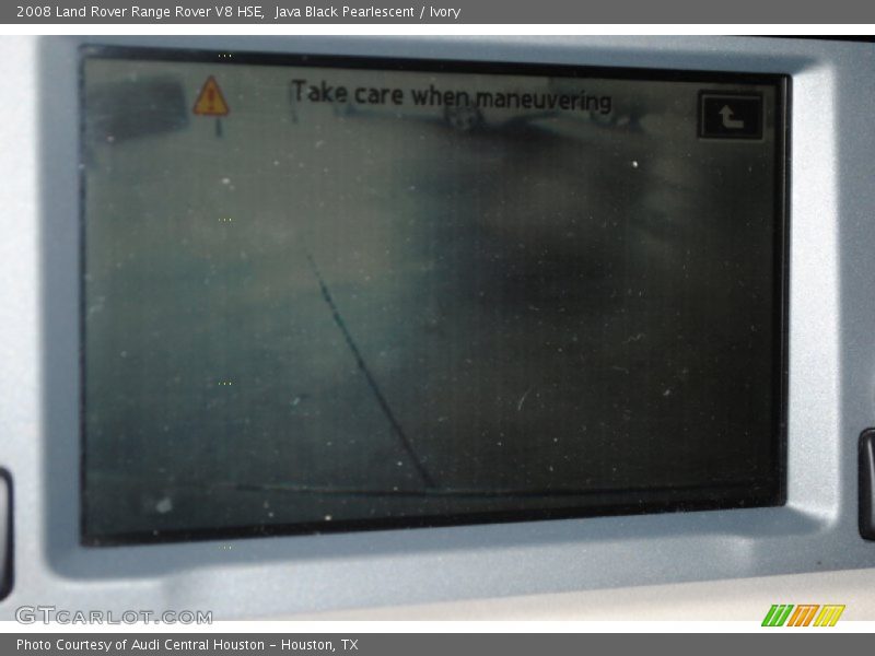 Java Black Pearlescent / Ivory 2008 Land Rover Range Rover V8 HSE