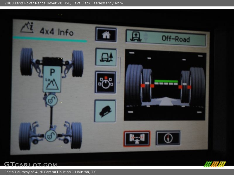 Java Black Pearlescent / Ivory 2008 Land Rover Range Rover V8 HSE