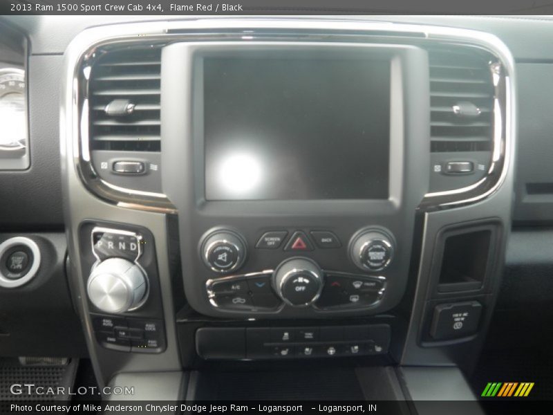 Flame Red / Black 2013 Ram 1500 Sport Crew Cab 4x4