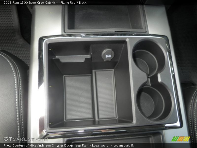 Flame Red / Black 2013 Ram 1500 Sport Crew Cab 4x4
