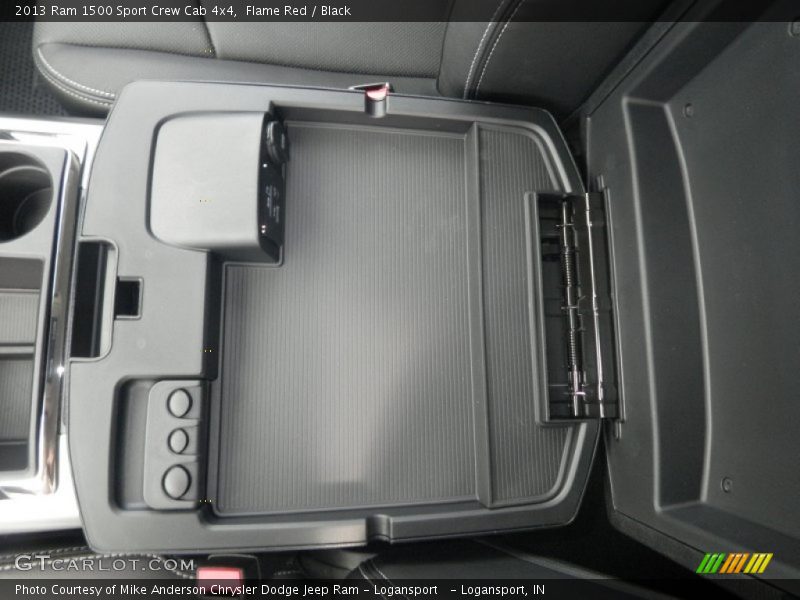 Flame Red / Black 2013 Ram 1500 Sport Crew Cab 4x4