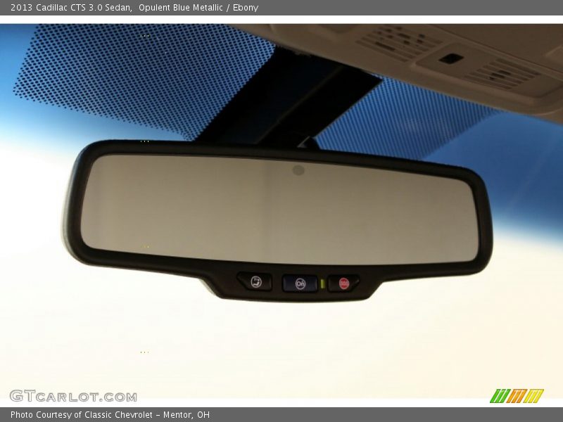 Opulent Blue Metallic / Ebony 2013 Cadillac CTS 3.0 Sedan