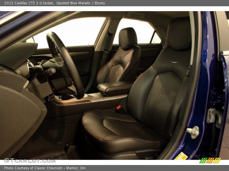 Front Seat of 2013 CTS 3.0 Sedan