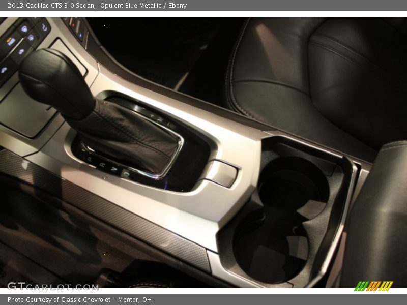 Opulent Blue Metallic / Ebony 2013 Cadillac CTS 3.0 Sedan
