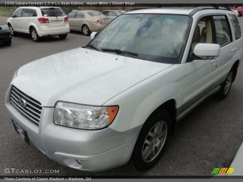 Front 3/4 View of 2006 Forester 2.5 X L.L.Bean Edition