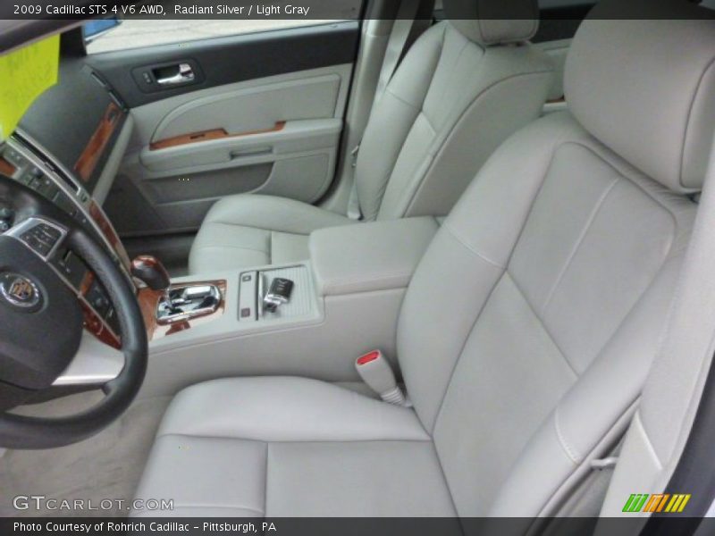 Front Seat of 2009 STS 4 V6 AWD