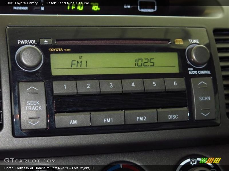 Desert Sand Mica / Taupe 2006 Toyota Camry LE