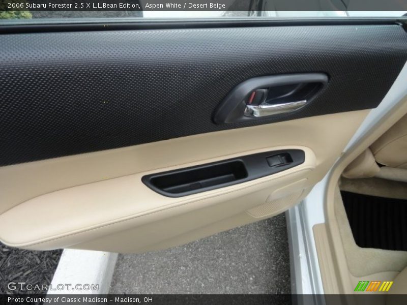 Aspen White / Desert Beige 2006 Subaru Forester 2.5 X L.L.Bean Edition