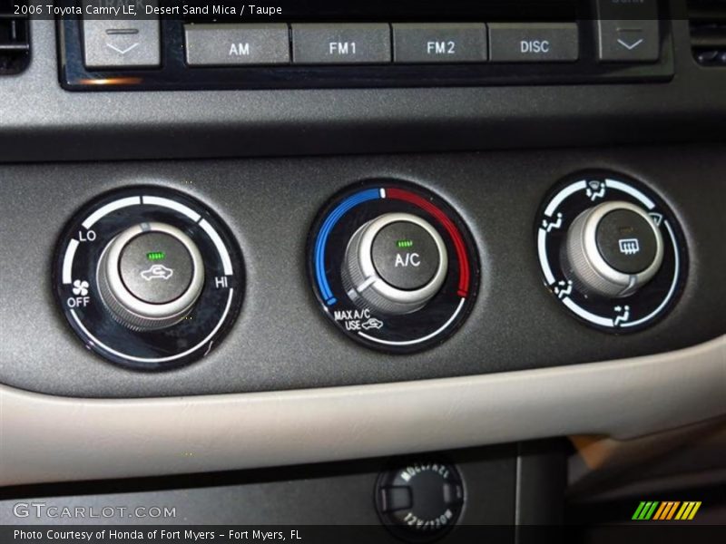 Desert Sand Mica / Taupe 2006 Toyota Camry LE