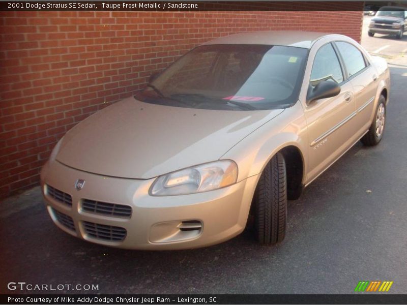 Taupe Frost Metallic / Sandstone 2001 Dodge Stratus SE Sedan