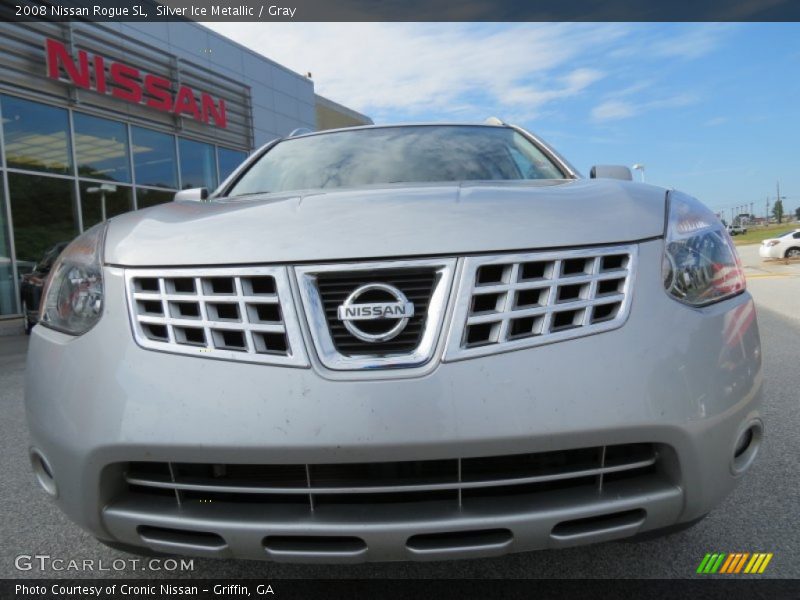 Silver Ice Metallic / Gray 2008 Nissan Rogue SL
