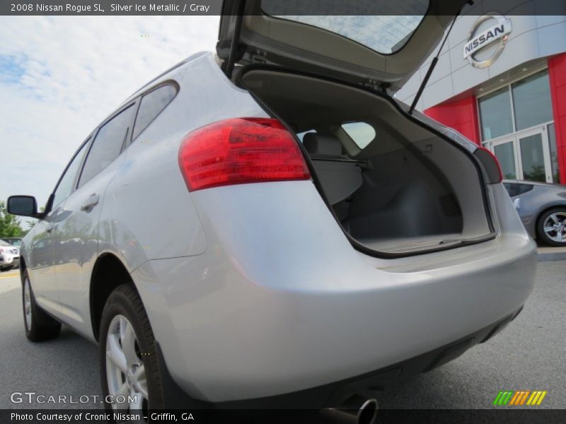 Silver Ice Metallic / Gray 2008 Nissan Rogue SL