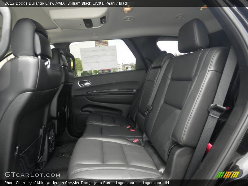 Rear Seat of 2013 Durango Crew AWD