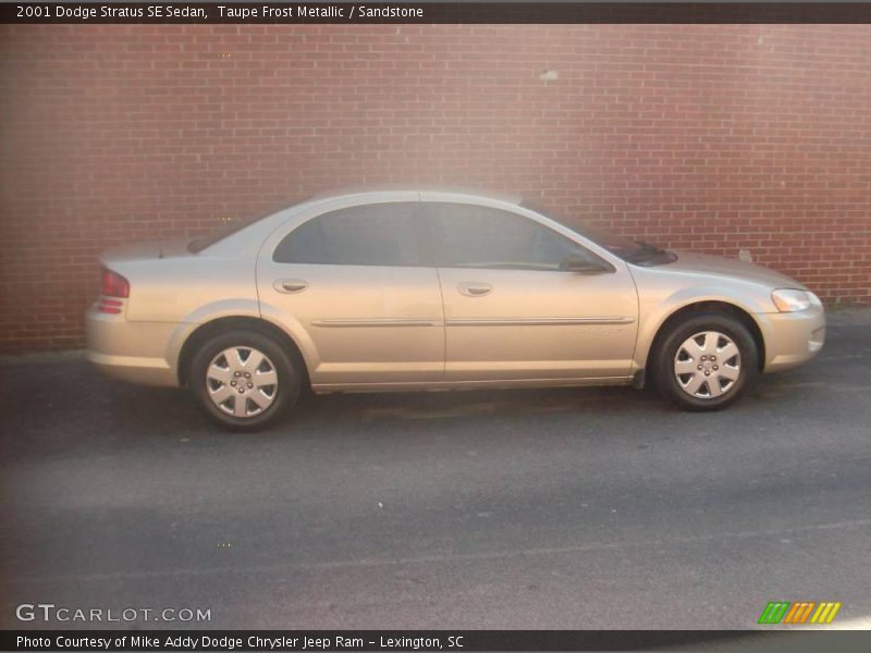 Taupe Frost Metallic / Sandstone 2001 Dodge Stratus SE Sedan