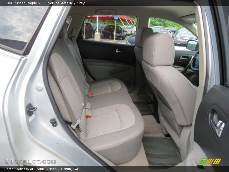 Silver Ice Metallic / Gray 2008 Nissan Rogue SL