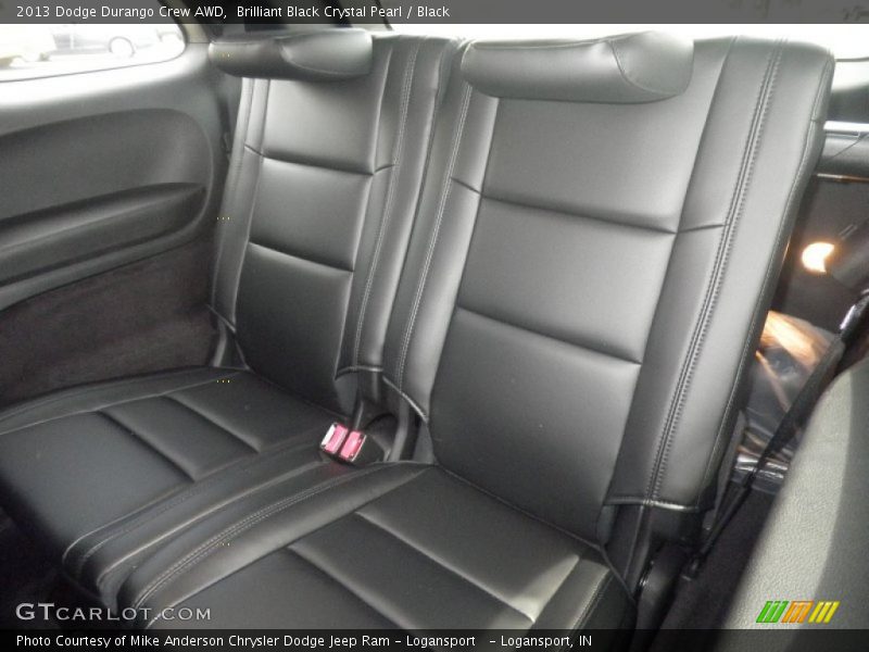 Rear Seat of 2013 Durango Crew AWD
