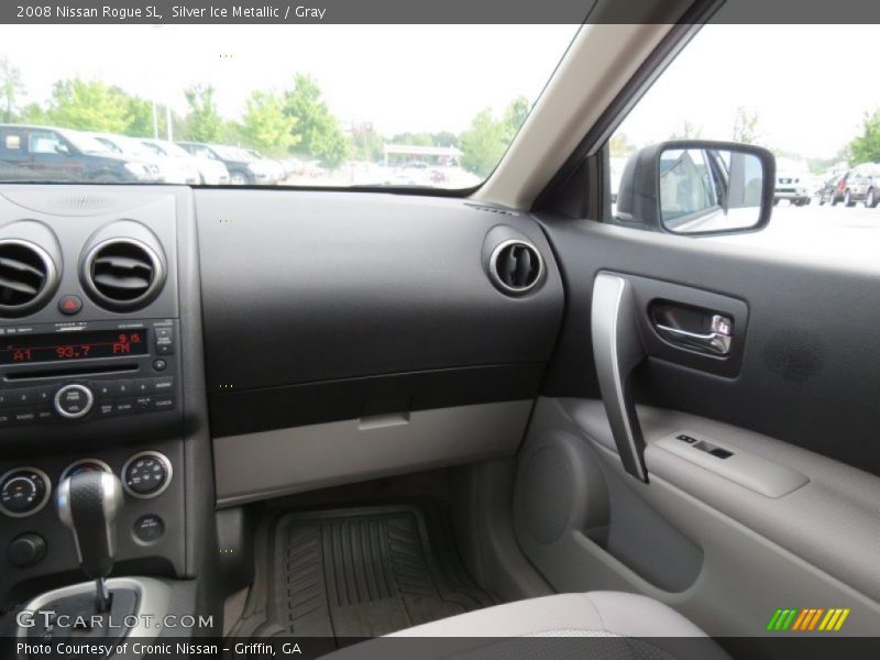 Silver Ice Metallic / Gray 2008 Nissan Rogue SL