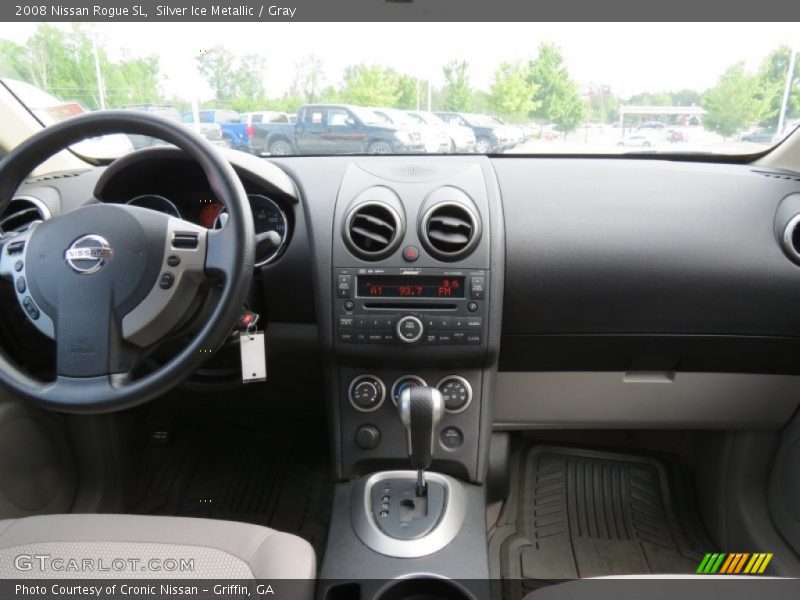 Silver Ice Metallic / Gray 2008 Nissan Rogue SL