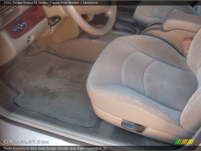 Taupe Frost Metallic / Sandstone 2001 Dodge Stratus SE Sedan