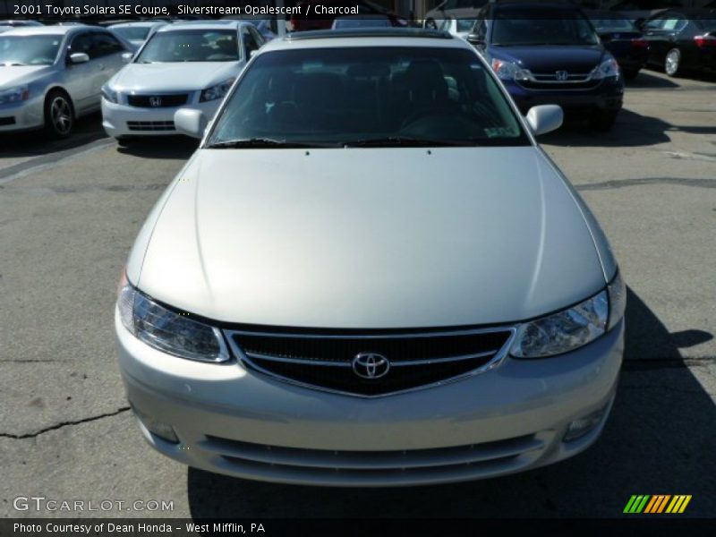 Silverstream Opalescent / Charcoal 2001 Toyota Solara SE Coupe