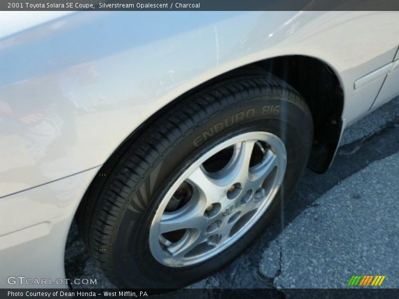 Silverstream Opalescent / Charcoal 2001 Toyota Solara SE Coupe