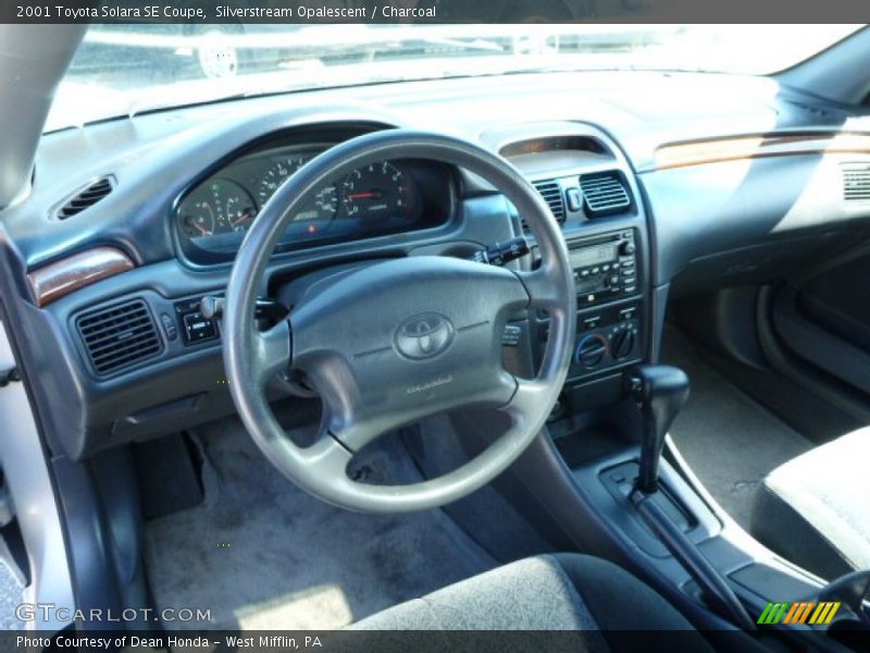 Silverstream Opalescent / Charcoal 2001 Toyota Solara SE Coupe