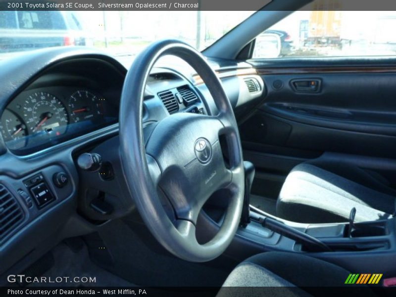 Silverstream Opalescent / Charcoal 2001 Toyota Solara SE Coupe