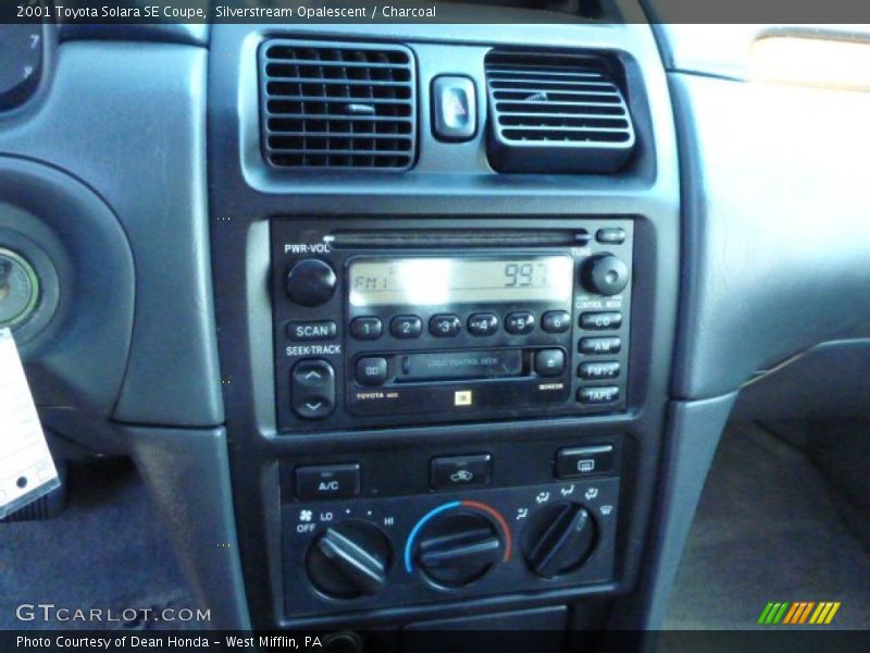 Silverstream Opalescent / Charcoal 2001 Toyota Solara SE Coupe