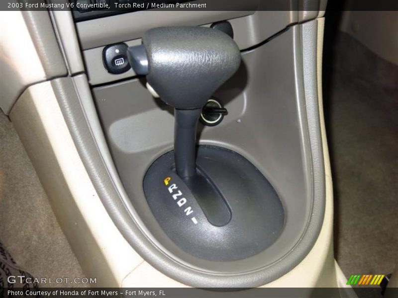  2003 Mustang V6 Convertible 4 Speed Automatic Shifter