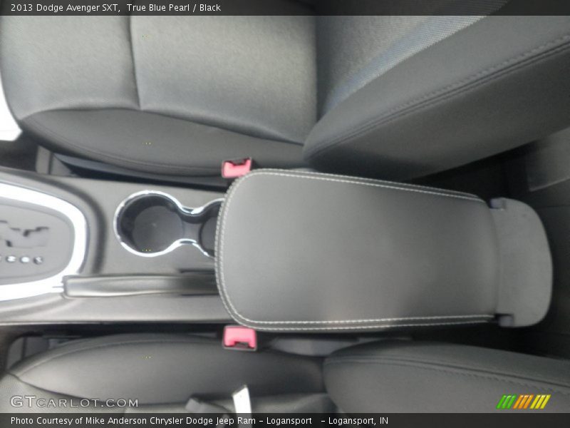 True Blue Pearl / Black 2013 Dodge Avenger SXT