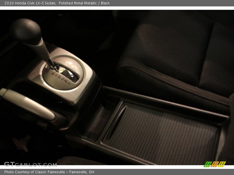 Polished Metal Metallic / Black 2010 Honda Civic LX-S Sedan