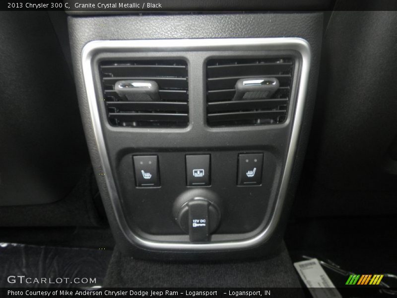 Granite Crystal Metallic / Black 2013 Chrysler 300 C