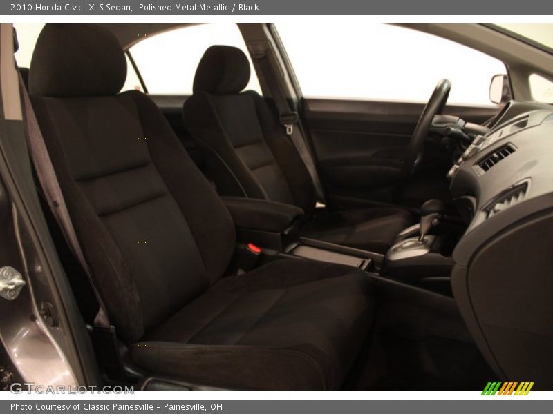 Polished Metal Metallic / Black 2010 Honda Civic LX-S Sedan