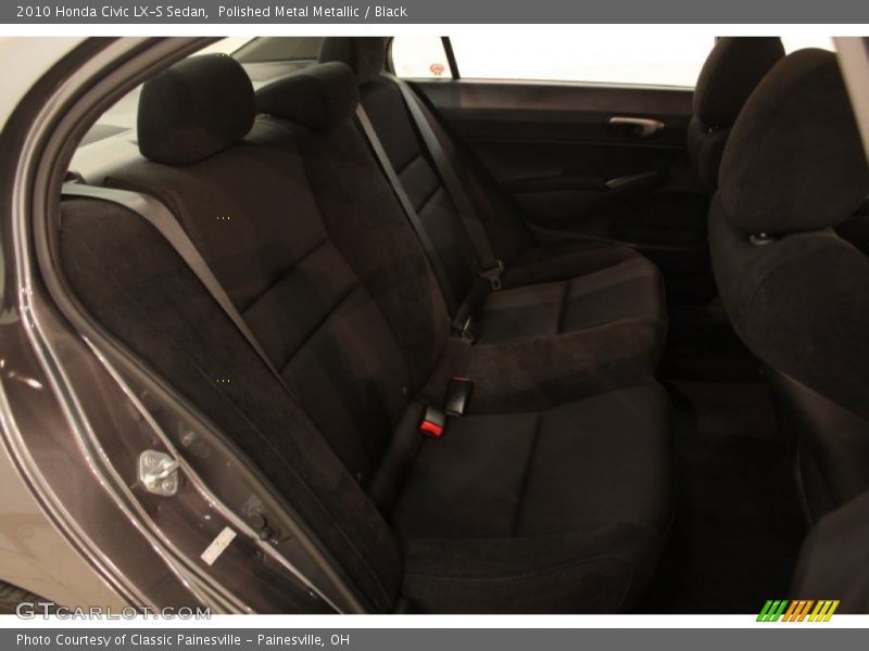 Polished Metal Metallic / Black 2010 Honda Civic LX-S Sedan