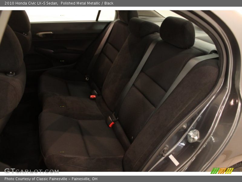 Polished Metal Metallic / Black 2010 Honda Civic LX-S Sedan