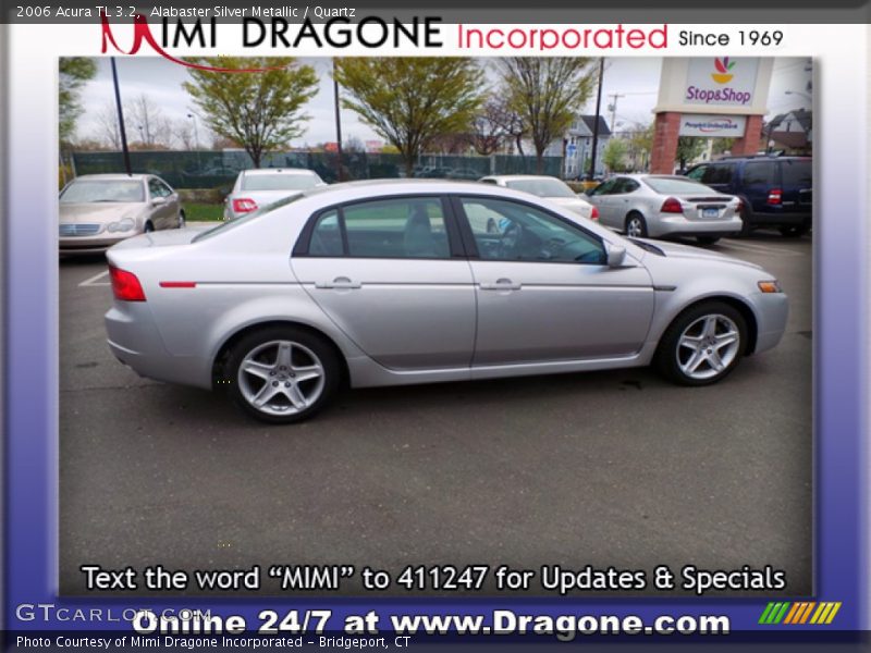 Alabaster Silver Metallic / Quartz 2006 Acura TL 3.2