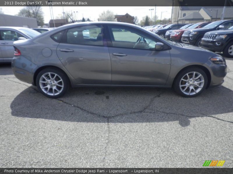 Tungsten Metallic / Black 2013 Dodge Dart SXT