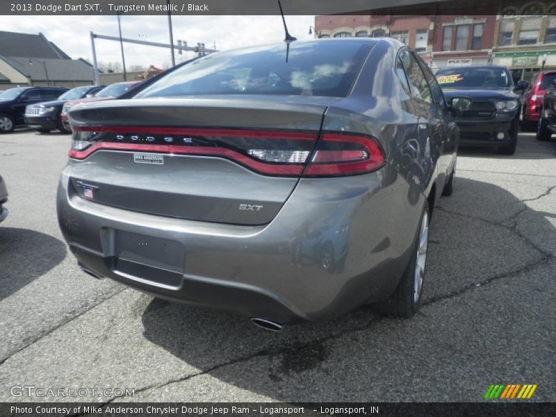 Tungsten Metallic / Black 2013 Dodge Dart SXT