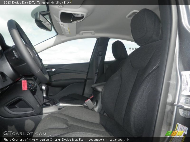 Tungsten Metallic / Black 2013 Dodge Dart SXT