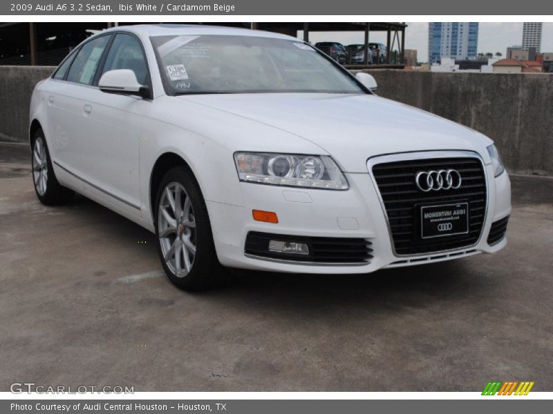 Ibis White / Cardamom Beige 2009 Audi A6 3.2 Sedan